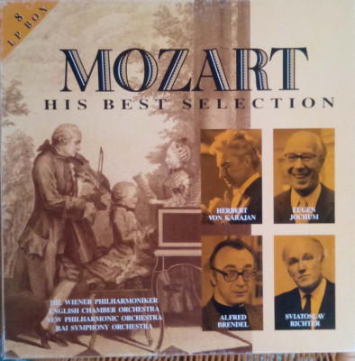Editie cartonata Wolfgang Amadeus Mozart &amp;lrm;&amp;ndash; His Best Selection (VG++) foto