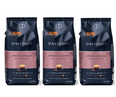 Promotie 3 x Davidoff Crema Intense, 1kg foto
