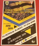 Program meci fotbal PETROLUL Ploiesti - UTA ARAD (22.11.2018)