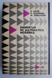 Indreptar de matematica moderna &ndash; R. Faure