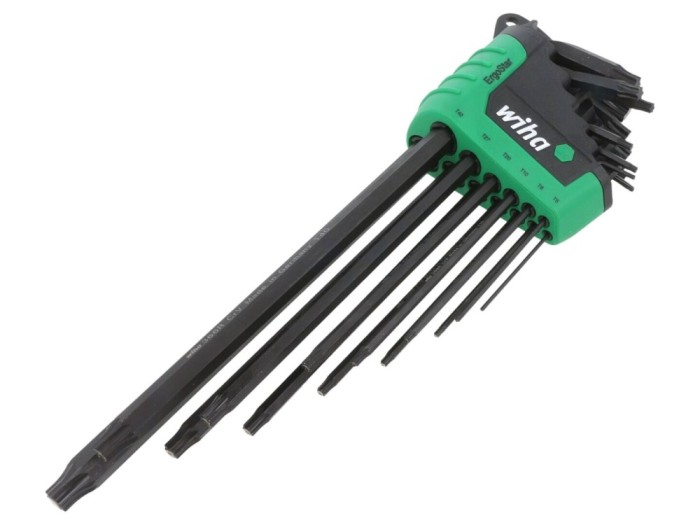 Rezistor set chei Torx TX05-TX45
