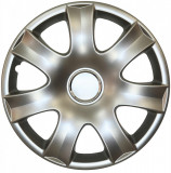 Set capace roti 14 inch tip Peugeot, culoare Silver 14 223