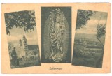 SV * Sumuleu Ciuc / Cs&iacute;ksomly&oacute; BISERICA ROMANO-CATOLICA - STATUIA FECIOAREI MARIA cu PRUNCUL IISUS, Circulata, Necirculata, Fotografie, Printata, Toplita