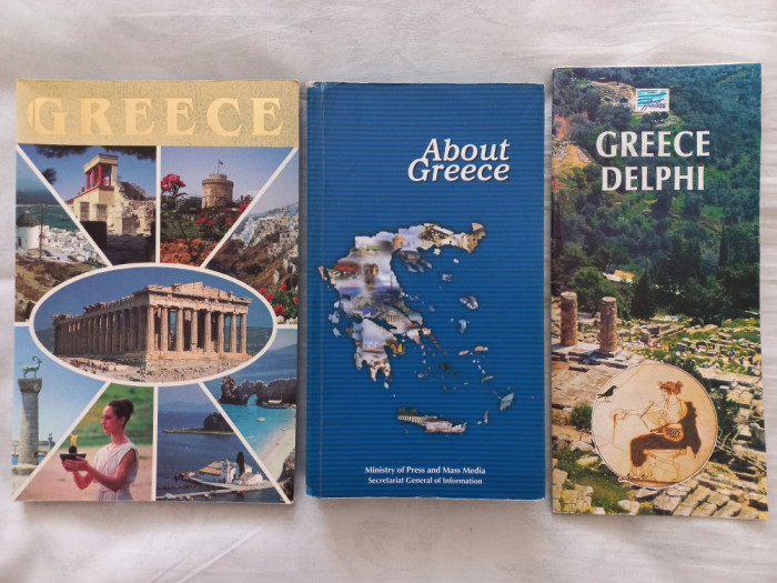 GREECE - KONSTANTINOS FARIDIS + ABOUT GREECE + GREECE DELPHI [ PLIANT]