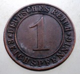 B.289 GERMANIA WEIMAR 1 REICHSPFENNIG 1935 D