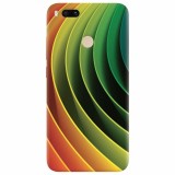 Husa silicon pentru Xiaomi Mi A1, 3D Multicolor Abstract Lines