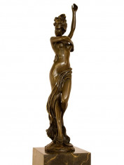 STATUETA BRONZ foto