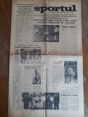 Ziarul Sportul 12 Septembrie 1970 / CSP foto