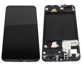 Display Samsung Galaxy A50 A505 AMOLED Service Pack Black Negru