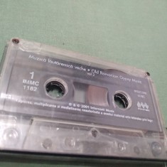 CASETA AUDIO DE PETRECERE MUZICA LAUTAREASCA VECHI -OLD ROMANIAN GYPSY MUSIC VOL 2 /FARA CARCASA RAR !!!! ORIGINALA