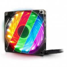 Ventilator Inter-Tech L-12025 Aura 120mm RGB foto