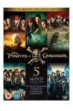 Filme Pirates of the Caribbean 1-5 [DVD] Originale, columbia pictures