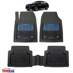 Covorase Auto TeamCar&reg;Tip Tavita Compatibile BMW X4 G02 (2018&ndash;2025) Blue