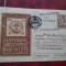 1958-Cent. marcii-CU POSTALIONUL PRIN CALUGARENI-circ.PLOIESTI-Plic fil.-RAR