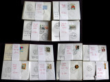 1962-2000 Lot Italia + 850 plicuri speciale cu stampile diferite, marcofilie, Europa