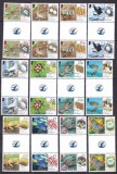 Ascension 2008 fauna MI 1021-1032 perechi cu punte MNH