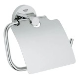 Grohe Essentials suport h&acirc;rtie igienică metal cu capac cromat