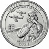 SUA - QUARTER TUSKEGEE AIRMEN , ALABAMA 2021 P sau D - UNC / SERIA PARCURI NAT., America de Nord