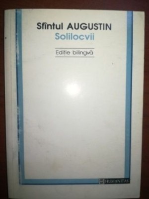 Solilocvii- Sfintul Augustin foto