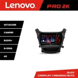 Navigatie Hyundai Elantra 2013-2015 Lenovo Kit-359 8 core QLED 2K 8+256 360 Android Waze USB Navigatie Internet Youtube Radio