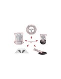 Set huse protectie auto, 5 piese