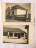 2 fotografii vechi primaria Dara anii 30, jud. Satu Mare (?)