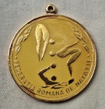 Federatia Romana de Natatie - campionat Republican, medalie premiu scolar 1974