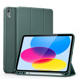 Husa pentru iPad 10 (2022) 10.9 ESR Rebound Pencil Forest Green