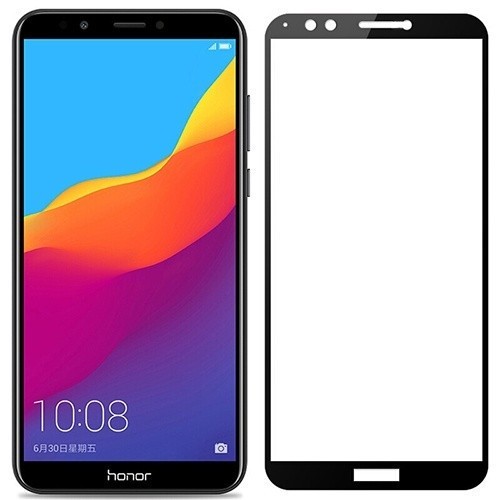 Folie Sticla Tempered Glass Huawei Y7 Prime 2018 4D/5D full glue fullcover black