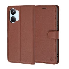 Husa Xiaomi Poco X8 Pro Max Asteroid GSM Leather Folio, maro
