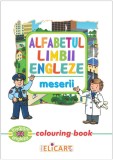 Cumpara ieftin Carte de colorat. Alfabetul limbii engleze. Meserii |