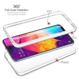 Cumpara ieftin Husa Samsung Galaxy A40, MyStyle FullBody ultra slim TPU , fata - spate transparenta