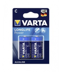Set baterii VARTA C R14 LONGLIFE Power alcaline 2buc foto