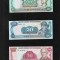 Set Nicaragua 10 + 20 + 50 cordobas 1985 unc