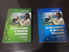 METODE SI TEHNICI DE LABORATOR IN BIOCHIMIE NATALIA ROSOIU 2 VOLUME , foto