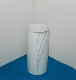 Vaza Hutschenreuther, portelan blanc de chine - Colecția Maxim&#039;s de Paris - design Pierre Cardin