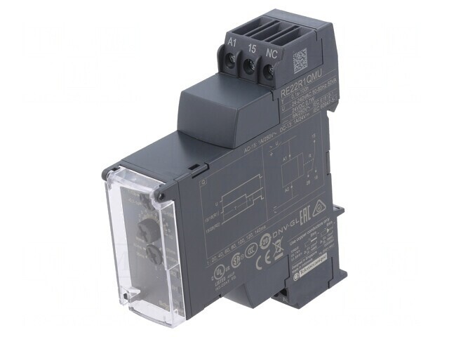 Timer Programabil SPDT 250VAC/8A 24-240VAC/DC IP20