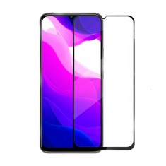 Folie sticla securizata compatibila cu xiaomi mi 10 lite 5g, pro cfp1, full glue, lipire completa, 9h, casefriendly htpmag, neagra foto