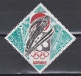 Monaco 1972 - Jocurile Olimpice de iarnă - Sapporo, MNH, Nestampilat