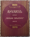 Anuarul Liceului Nicolae Balcescu Craiova 1976