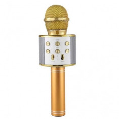 Microfon karaoke fara fir WS-858, acumulator, bluetooth