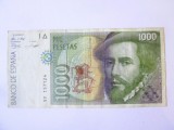 Spania 1000 Pesetas 1992,bancnota din imagini la cel mai mic preț