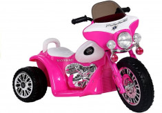 Motocicleta electrica Chopper JT Police, roz foto