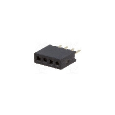 Conector 4 pini, seria {{Serie conector}}, pas pini 1.27mm, CONNFLY - DS1065-01-1*4S8BV