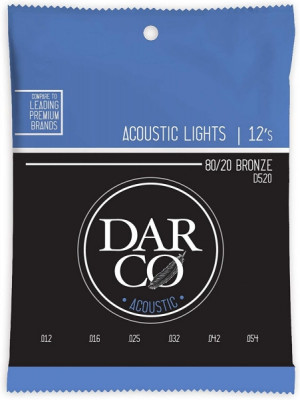 Corzi acustica Martin D520 Darco Acoustic Light 80/20 foto