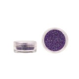 Pudră nail art - violet cu sclipici, INGINAILS