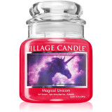 Village Candle Magical Unicorn lum&acirc;nare parfumată (Glass Lid) 389 g