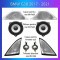 Lumini Ambientale BMW Seria 5 2017-2021 dedicat set difuzor control telefon sau sistem original CarStore Technology