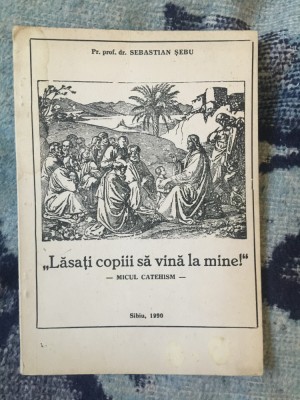 w1 Lasati Copii Sa Vina La Mine - Micul Catehism-Pr.prof.dr. Sebastian Sebu foto