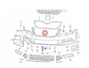 Bara fata Skoda Superb (3v), 05.2015-07.2019, cu locas pt spalator si asistenta la parcare; gata de vopsit (fara primer), Aftermarket, Rapid